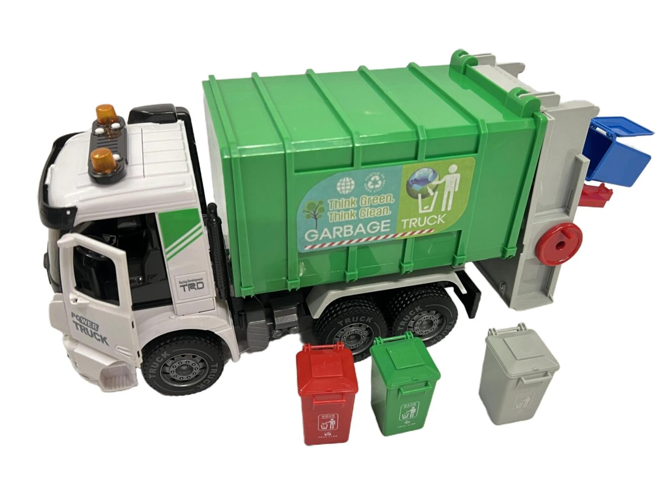 Large Garbage Truck Bin Lorry Toys Rubbish Trucks Dustcart Toy Cars