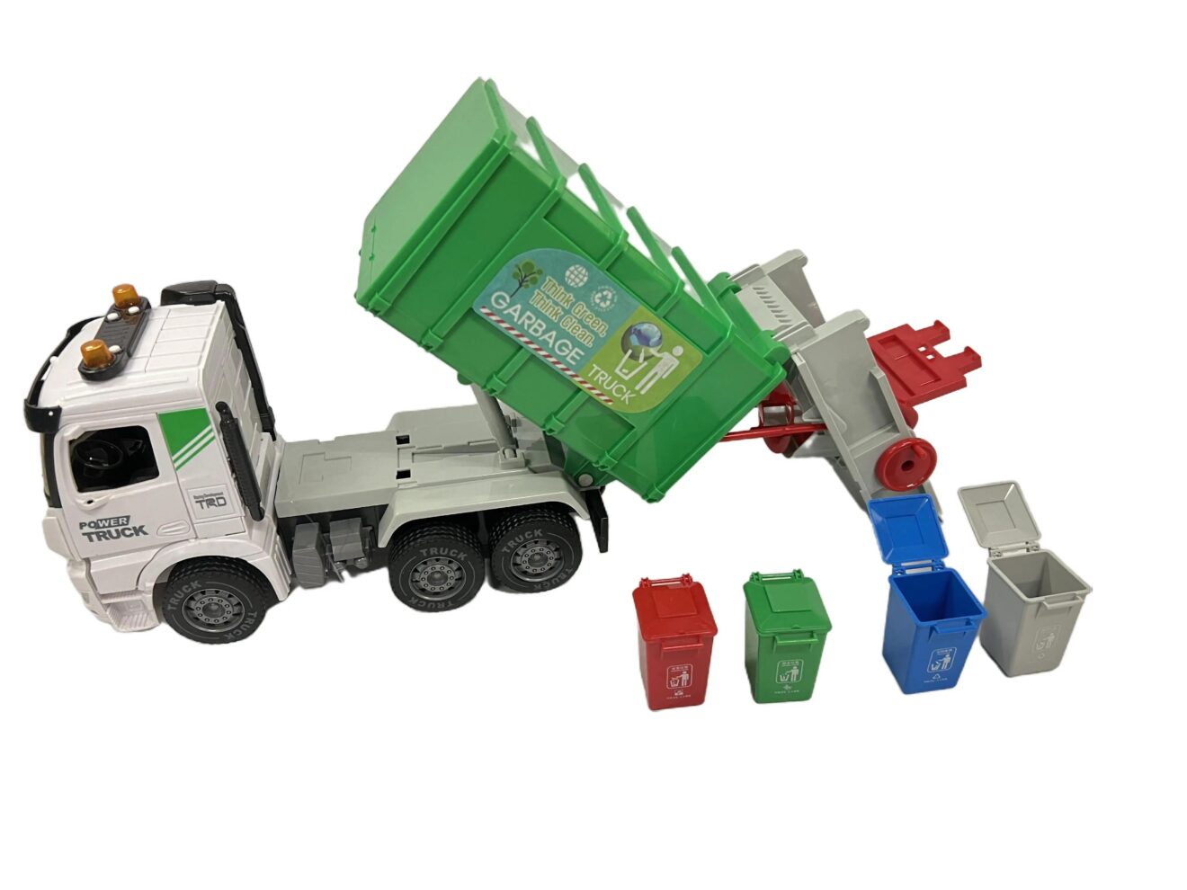 Large Garbage Truck Bin Lorry Toys Rubbish Trucks Dustcart Toy Cars